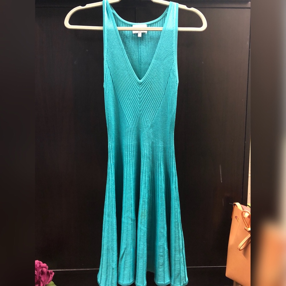 Milly Green Body A-Line Dress